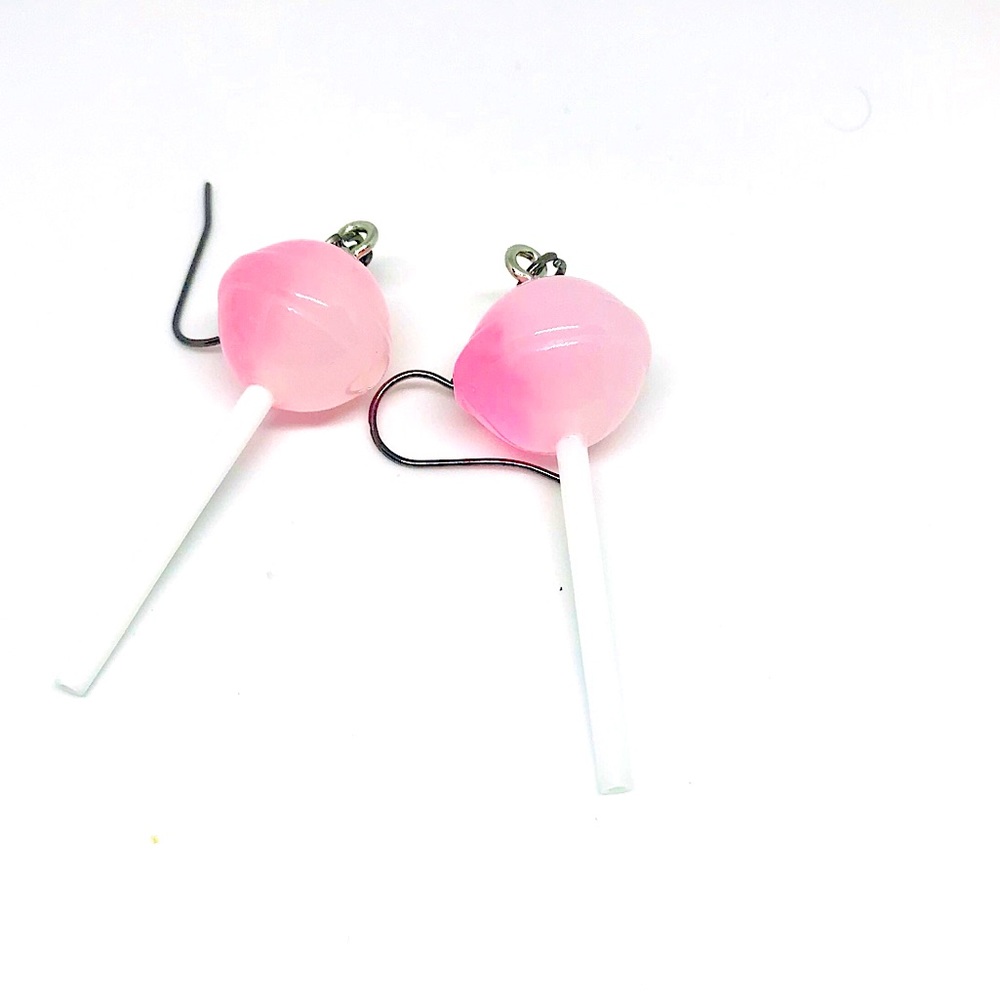 BubbleGum Lollipop Sucker Crazy Trendy Adorable Statement Streetwear Earrings